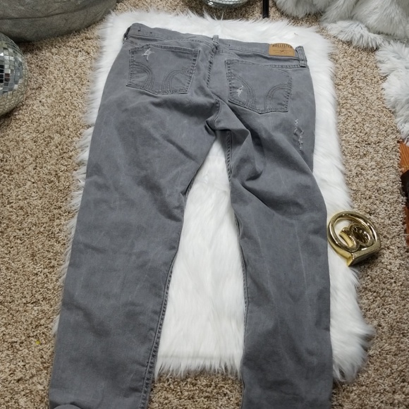 Hollister boyfriend jeans low rise size 7 - Picture 4 of 8